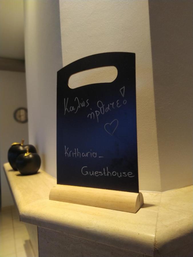 Kritharia Guesthouse Volos ภายนอก รูปภาพ